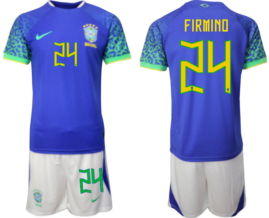 Men FIFA 2022 Brazil Soccer Jersey 038
