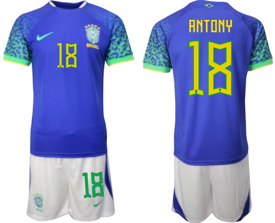 Men FIFA 2022 Brazil Soccer Jersey 043