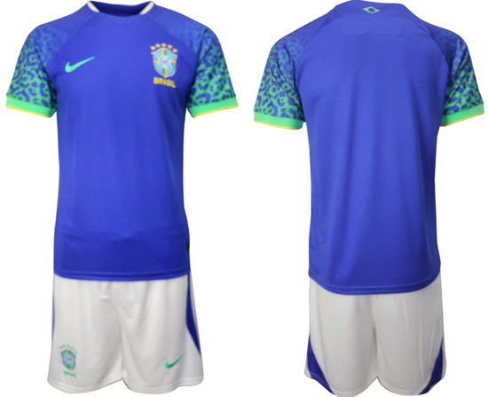Men FIFA 2022 Brazil Soccer Jersey 063