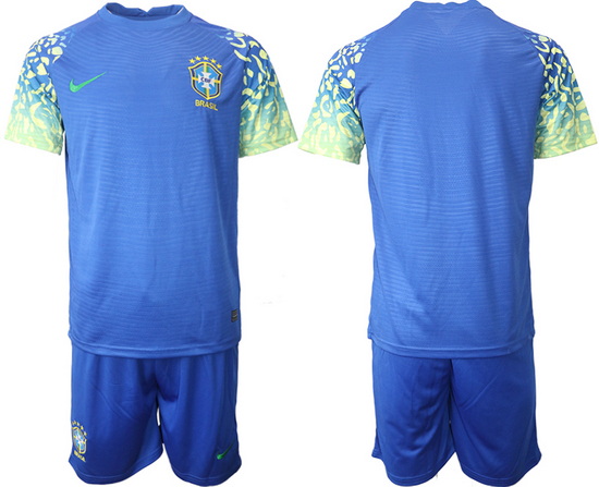 Men FIFA 2022 Brazil Soccer Jersey 074