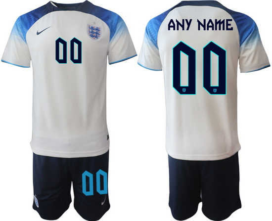 Men FIFA 2022 England Soccer Customized Jersey 001