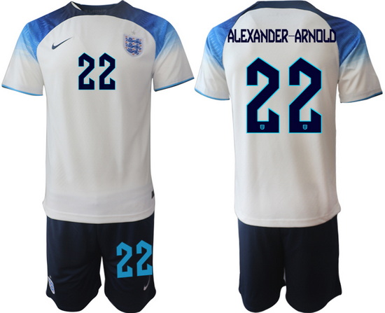 Men FIFA 2022 England Soccer Jersey 003