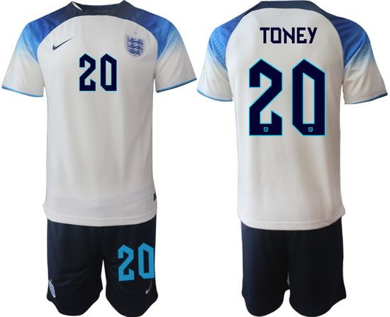 Men FIFA 2022 England Soccer Jersey 005