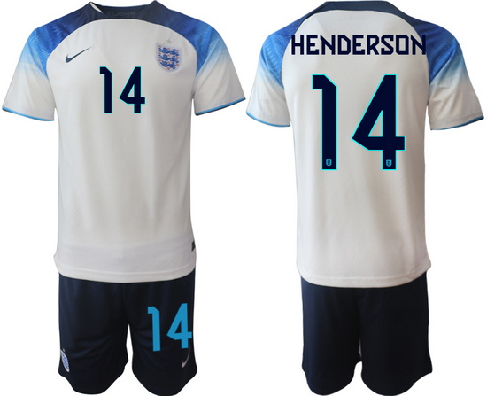 Men FIFA 2022 England Soccer Jersey 009