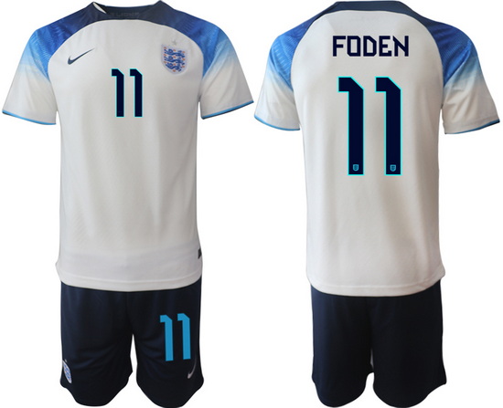 Men FIFA 2022 England Soccer Jersey 011