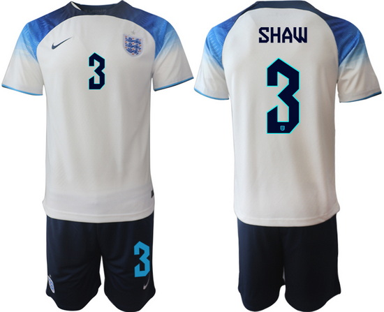Men FIFA 2022 England Soccer Jersey 020