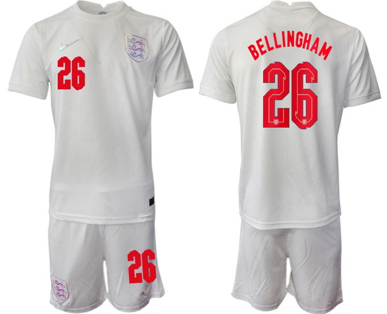 Men FIFA 2022 England Soccer Jersey 055