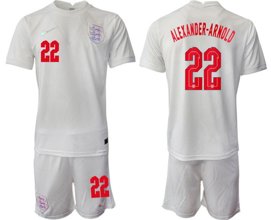 Men FIFA 2022 England Soccer Jersey 058