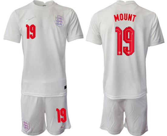 Men FIFA 2022 England Soccer Jersey 061