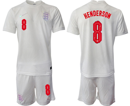 Men FIFA 2022 England Soccer Jersey 070