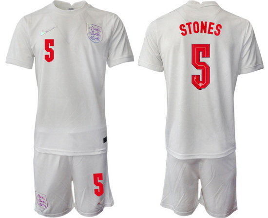 Men FIFA 2022 England Soccer Jersey 073