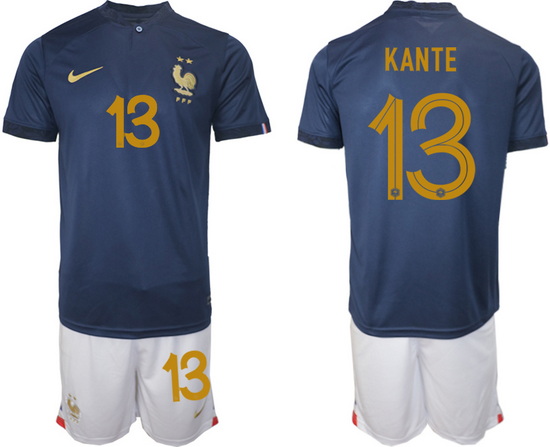 Men FIFA 2022 France Soccer Jersey 010