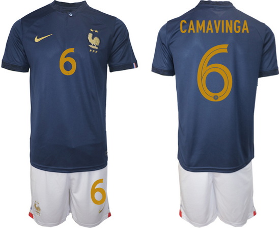 Men FIFA 2022 France Soccer Jersey 018