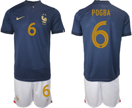 Men FIFA 2022 France Soccer Jersey 019