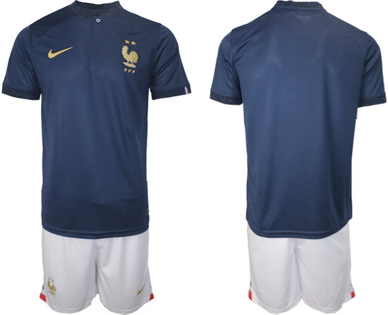 Men FIFA 2022 France Soccer Jersey 025