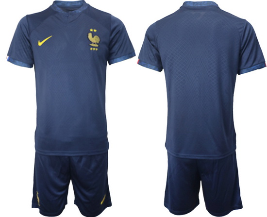 Men FIFA 2022 France Soccer Jersey 033