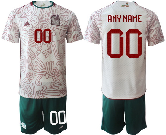 Men FIFA 2022 Mexico Soccer Customized Jersey 017