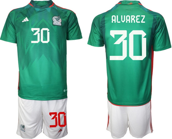 Men FIFA 2022 Mexico Soccer Jersey 002