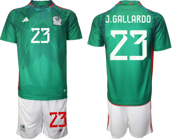 Men FIFA 2022 Mexico Soccer Jersey 003