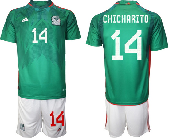 Men FIFA 2022 Mexico Soccer Jersey 008