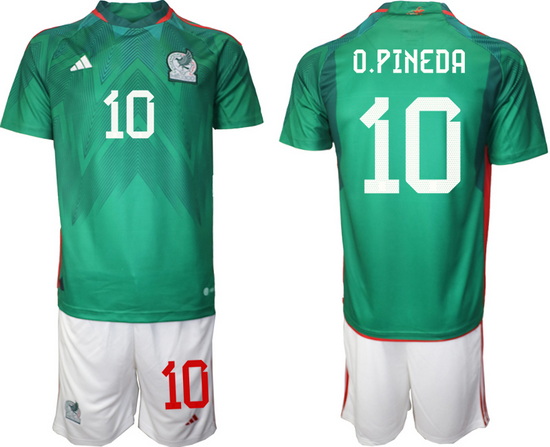 Men FIFA 2022 Mexico Soccer Jersey 011