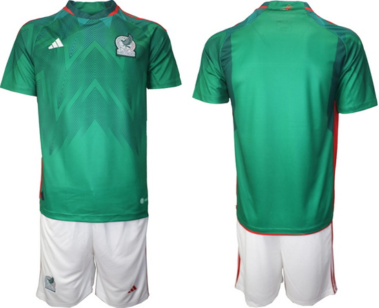 Men FIFA 2022 Mexico Soccer Jersey 016