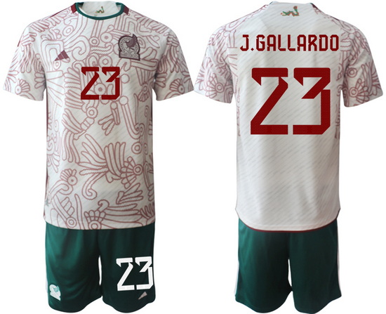 Men FIFA 2022 Mexico Soccer Jersey 019