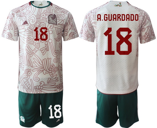 Men FIFA 2022 Mexico Soccer Jersey 021