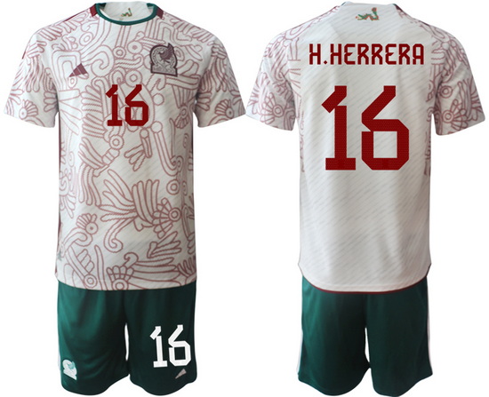Men FIFA 2022 Mexico Soccer Jersey 023