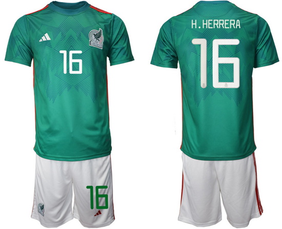 Men FIFA 2022 Mexico Soccer Jersey 036