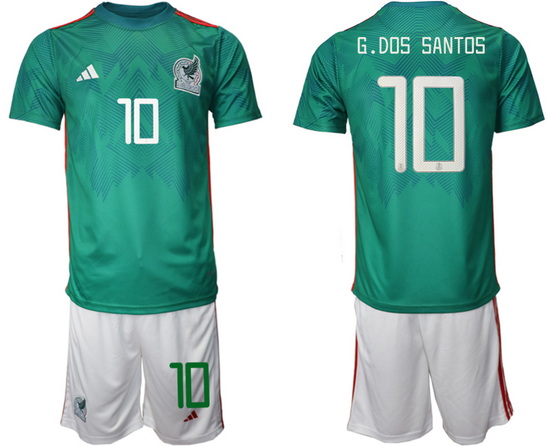 Men FIFA 2022 Mexico Soccer Jersey 041