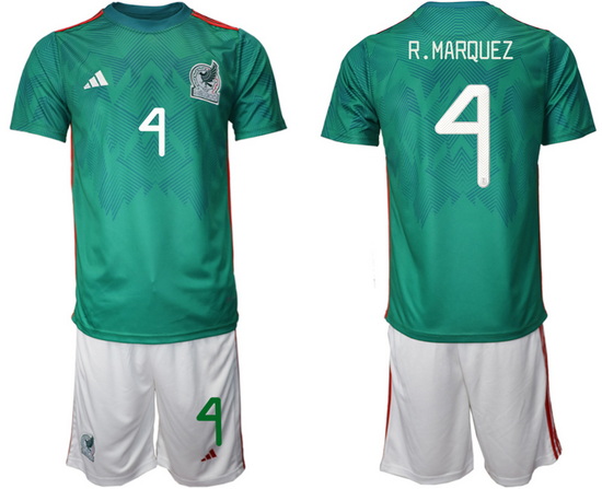 Men FIFA 2022 Mexico Soccer Jersey 043