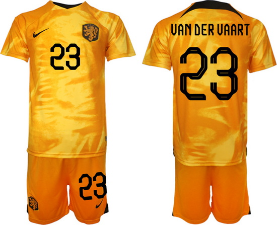 Men FIFA 2022 Netherlands Soccer Jersey 008