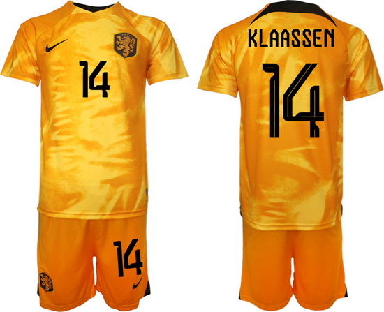 Men FIFA 2022 Netherlands Soccer Jersey 018