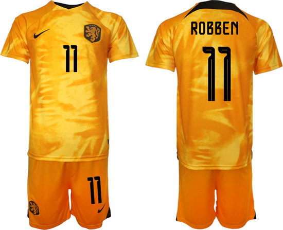 Men FIFA 2022 Netherlands Soccer Jersey 021