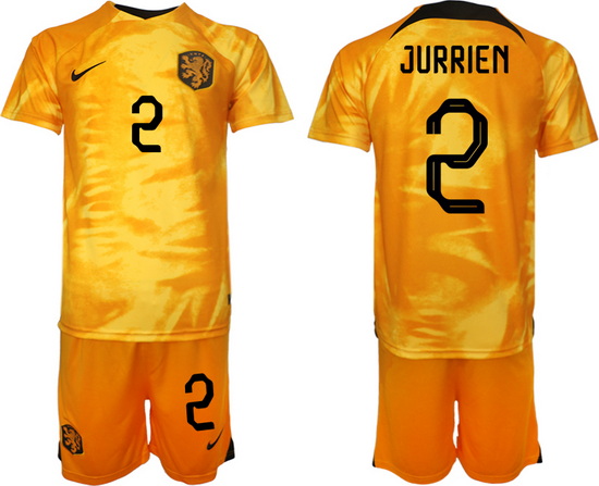 Men FIFA 2022 Netherlands Soccer Jersey 032