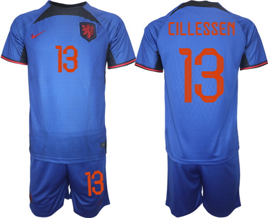 Men FIFA 2022 Netherlands Soccer Jersey 047