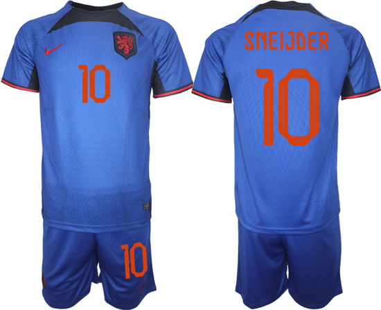 Men FIFA 2022 Netherlands Soccer Jersey 051