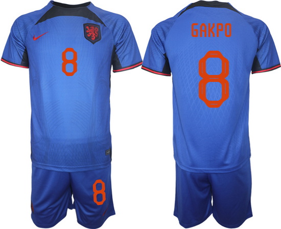 Men FIFA 2022 Netherlands Soccer Jersey 055