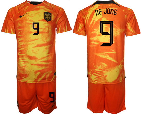 Men FIFA 2022 Netherlands Soccer Jersey 071