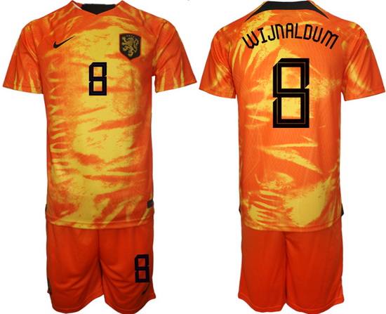 Men FIFA 2022 Netherlands Soccer Jersey 072