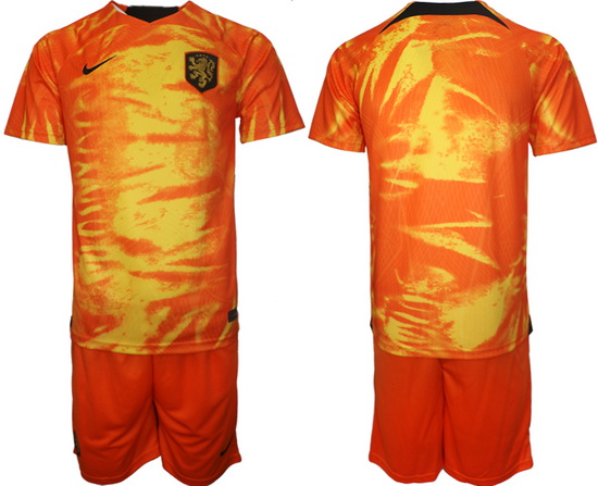 Men FIFA 2022 Netherlands Soccer Jersey 078