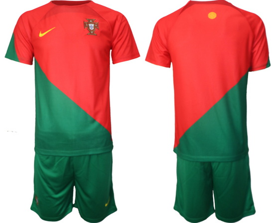 Men FIFA 2022 Portugal Soccer Customized Jersey 021
