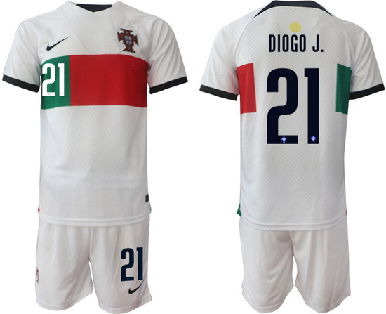 Men FIFA 2022 Portugal Soccer Jersey 004
