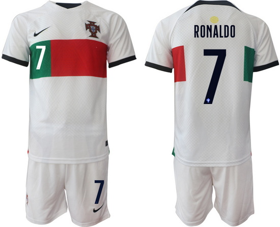 Men FIFA 2022 Portugal Cristiano Ronaldo Soccer Jersey 014