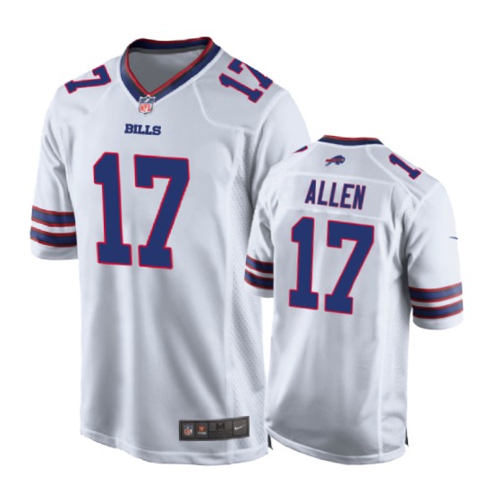 17 white josh allen jersey