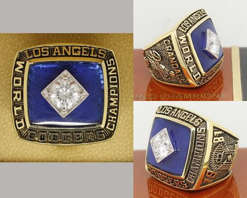 1981 MLB Championship Rings Los Angeles Dodgers World Series
