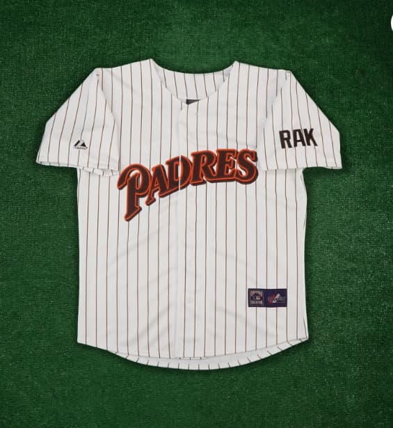 1985 San Diego Padres Home Cooperstown Throwback Men's Jersey