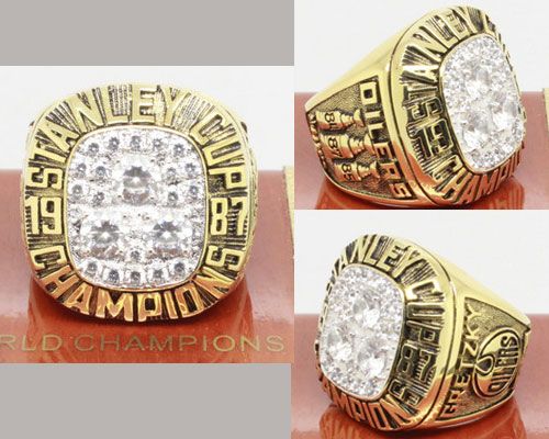 1987 NHL Championship Rings Edmonton Oilers Stanley Cup Ring