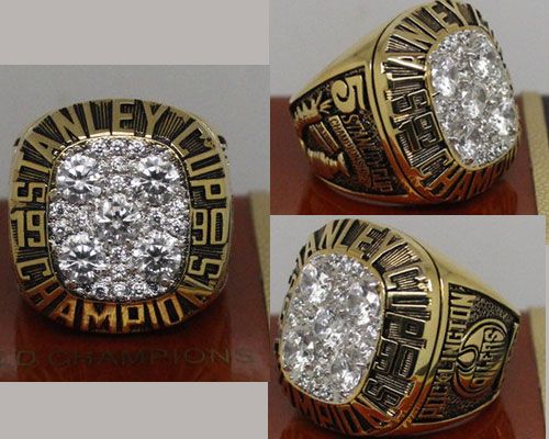 1990 NHL Championship Rings Edmonton Oilers Stanley Cup Ring